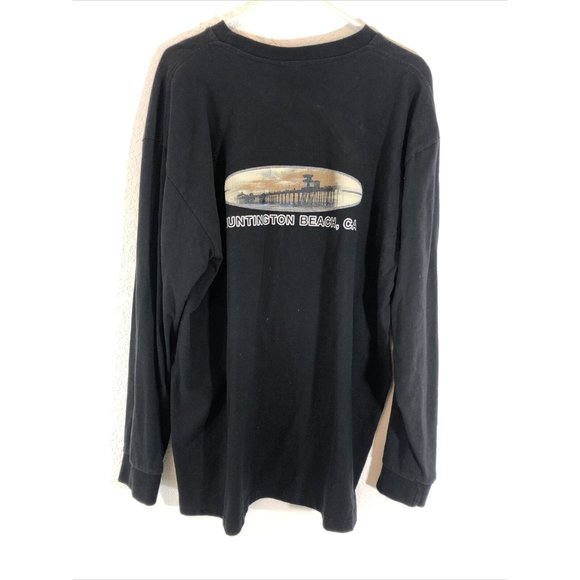 Huntington Beach CA Men's 2XL Long Sleeve CALIFOR - Picture 4 of 4